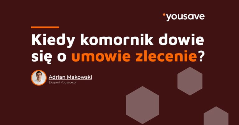 kiedy komornik dowie się o umowie zlecenie