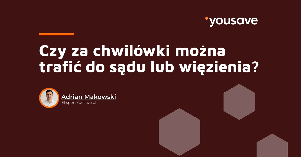 Czy za chwilówki można trafić do sądu lub więzienia?