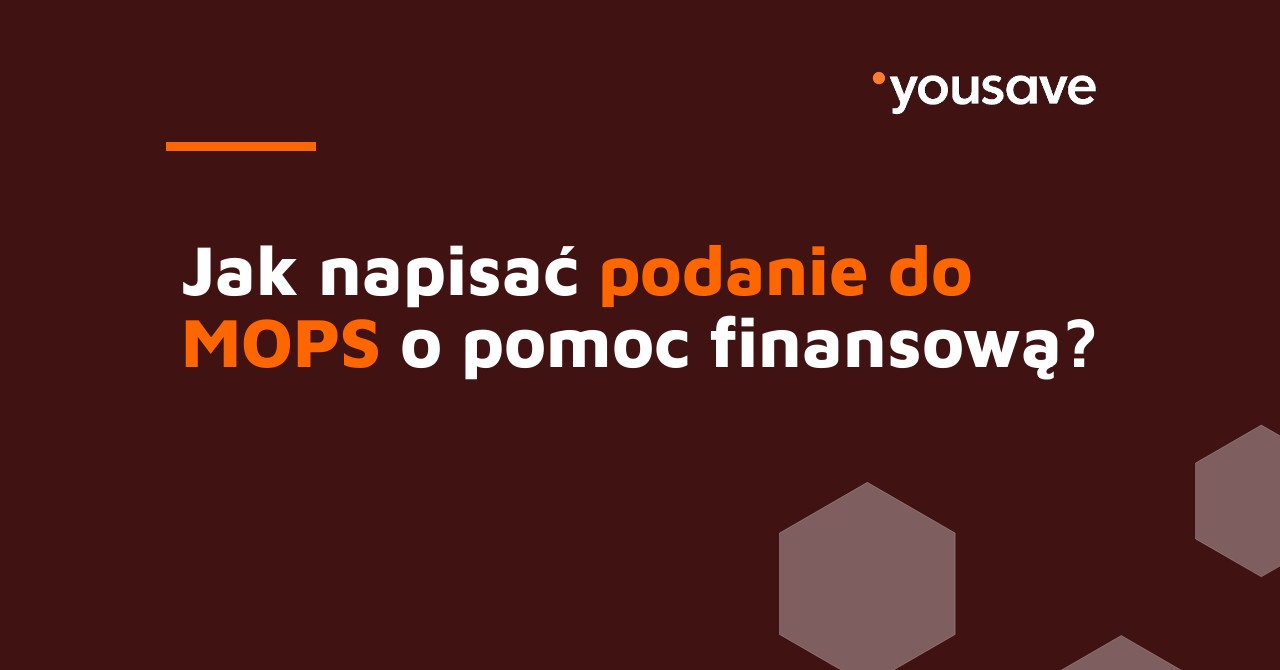 podanie o pomoc finansową
