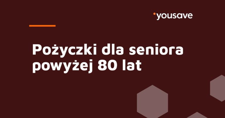 pożyczki dla seniora