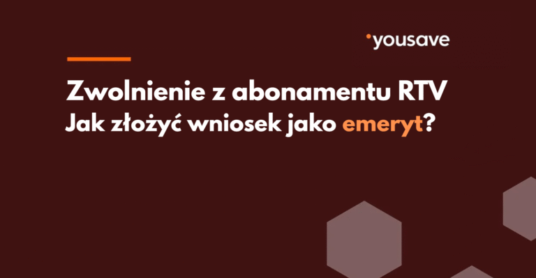 Jak złożyć wniosek o zwolnienie z abonamentu RTV dla emerytów?